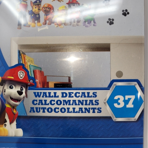 NEW - PAW PATROL 37 DIFFERENT WALL DECALS - Picture 4 of 4